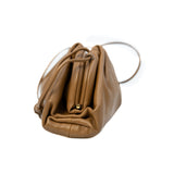 thumbnail Mini Pouch Calfskin Caramel GHW - L'UXE LINK