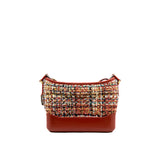 thumbnail Small Multi And Red Tweed Calfskin Gabrielle Hobo Bag Seri 25 - L'UXE LINK