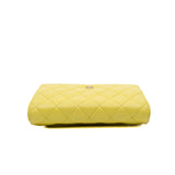 thumbnail Matelasse Yellow Chain Wallet Woc Lambskin Shoulder Bag Seri 15 - L'UXE LINK