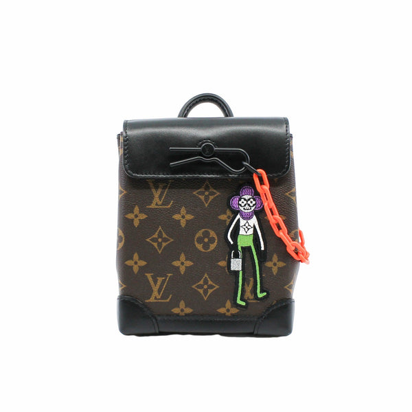 Steamer Bag XS Monogram Canvas with LV Friends Patch - L'UXE LINK