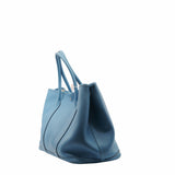 thumbnail garden party  36cm leather blue - L'UXE LINK