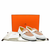 thumbnail H loafer white mix beige pink rghw buckle #39 - L'UXE LINK