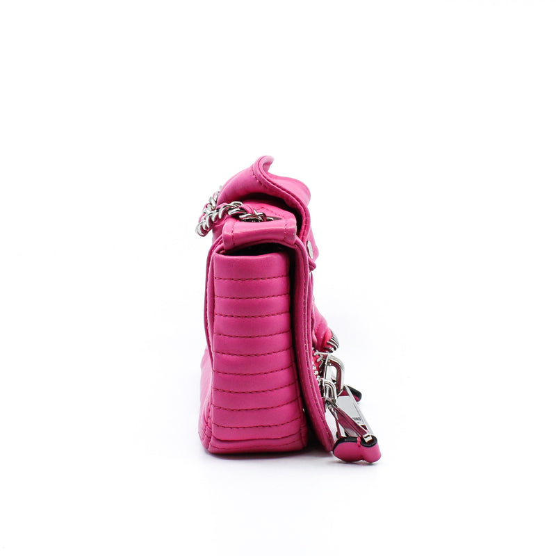 moschino chain bag in pink