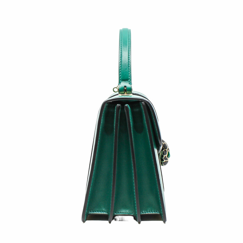 serpenti with handle green ghw - L'UXE LINK