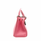 thumbnail Diorissimo Tote Pebbled Mini Leather  pink phw - L'UXE LINK