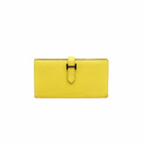 thumbnail bearn  long wallet lemon yellow  phw x stamp - L'UXE LINK