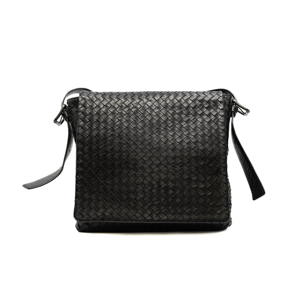 messenger crossbody bag black