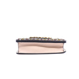 thumbnail j'a flap chian bag with beads embroidary in beige hw