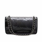 thumbnail flap bag pvc black phw seri 11 - L'UXE LINK