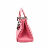 thumbnail Diorissimo Tote Pebbled Mini Leather  pink phw - L'UXE LINK