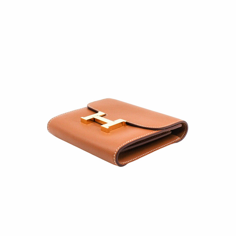 constance compact brown ghw D stamp - L'UXE LINK