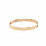 thumbnail H d'Ancre diamond 18k yg bracelet, small model - L'UXE LINK