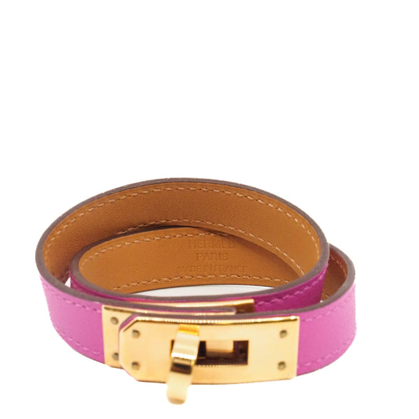 kelly double tour bracelet ghw in rosepurple - L'UXE LINK