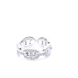 thumbnail chaine d'ancre diamond ring in 18k wg #50 21A