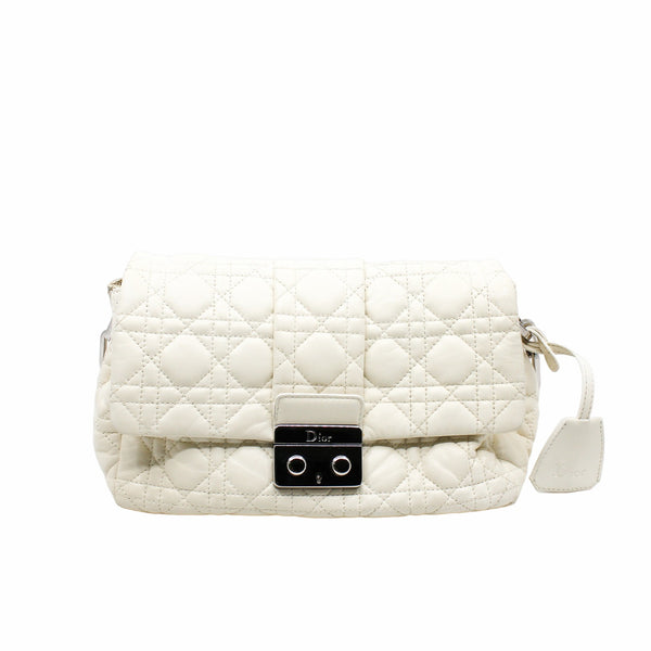 shoulder bag lambskin white  phw - L'UXE LINK