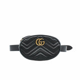 thumbnail gg belt bag black ghw#75 - L'UXE LINK