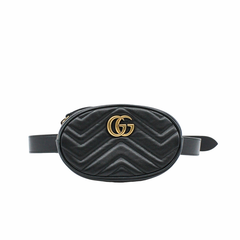 gg belt bag black ghw#75 - L'UXE LINK