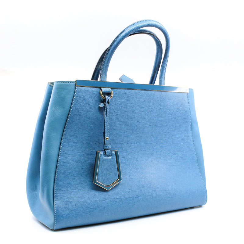 2 jours tote  in lake blue - L'UXE LINK