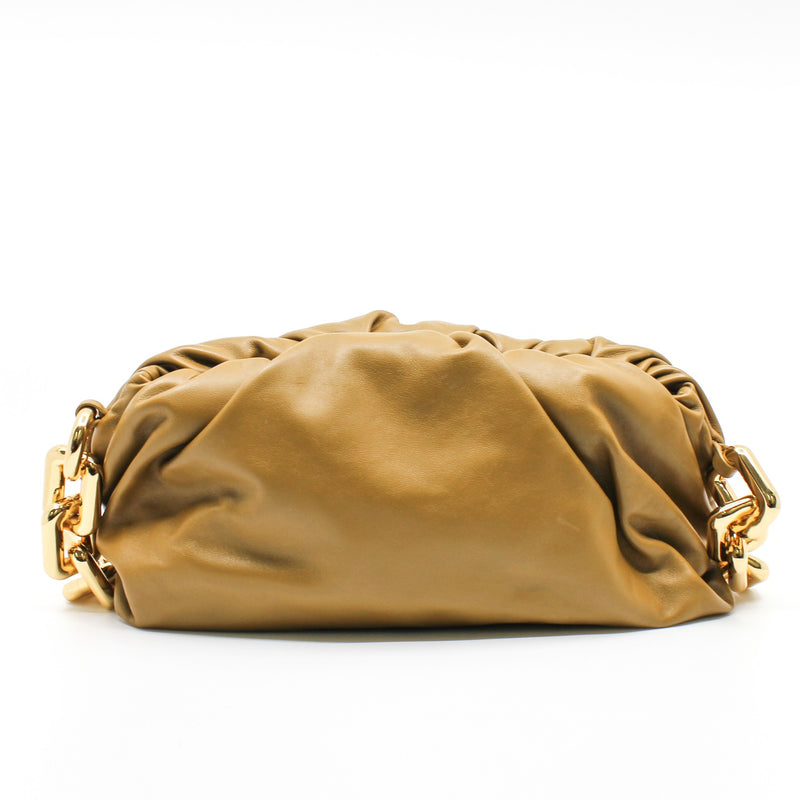 chain pouch bag brown ghw - L'UXE LINK