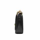 thumbnail side bag  leather black  ghw - L'UXE LINK