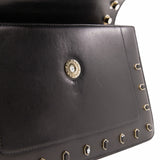 thumbnail flap  chain bag leather black - L'UXE LINK