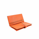 thumbnail bearn long wallet orange ghw A stamp - L'UXE LINK