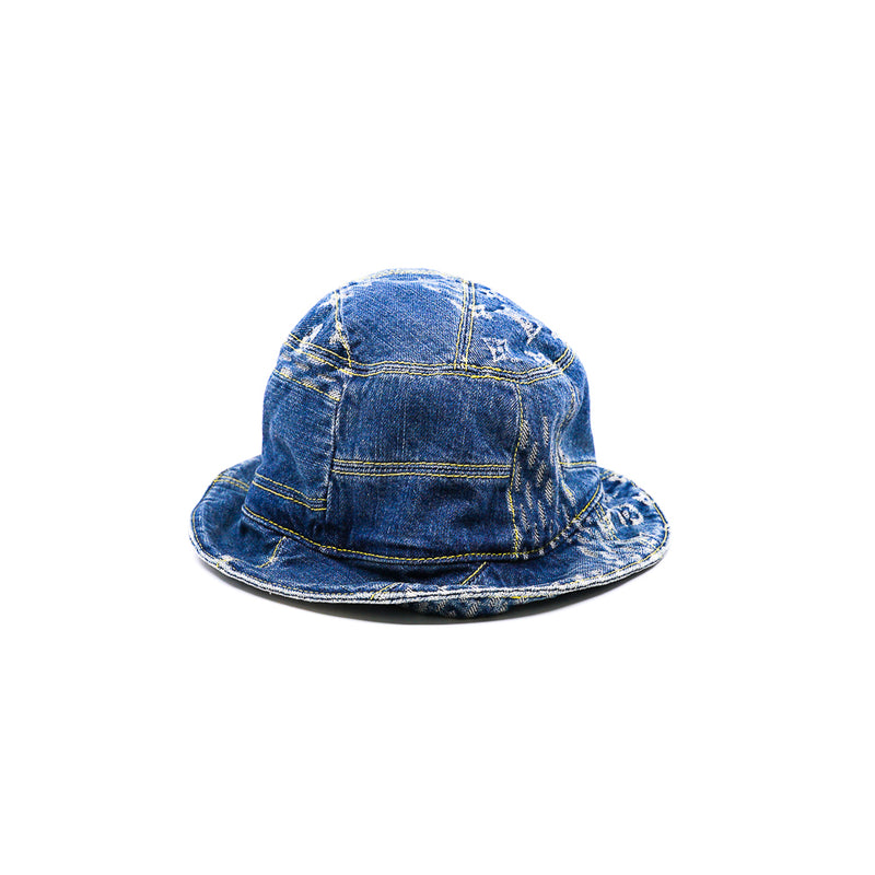 nigo bucket hat in denim - L'UXE LINK