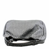 thumbnail Nappa Intrecciato Hobo Bag  Large   Lambskin  Grey