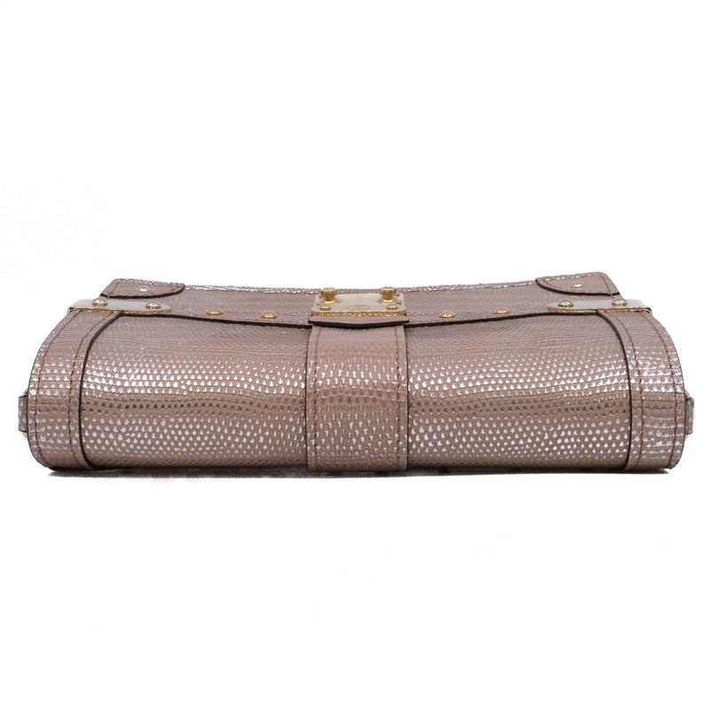 trunk woc in lizard pink/beige ghw 2022 - L'UXE LINK