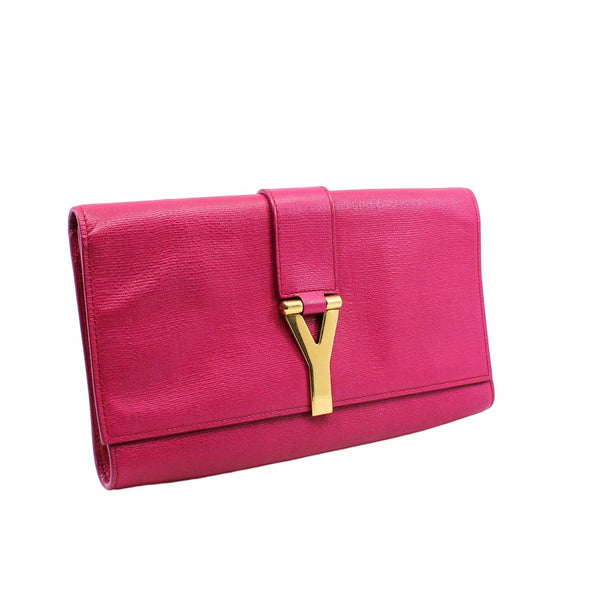 CLUTCH Y LOGO PINK GHW