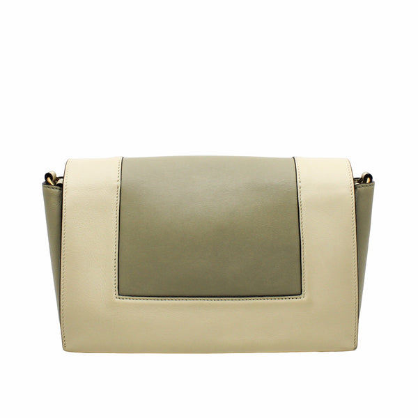 frame bag medium light grey green with white out line ghw - L'UXE LINK