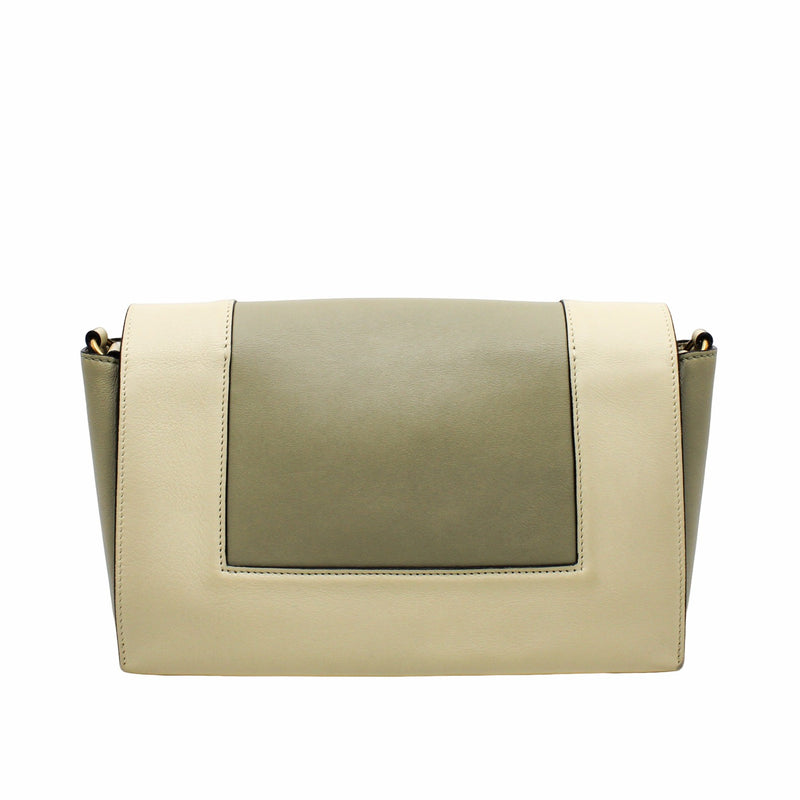 frame bag medium light grey green with white out line ghw - L'UXE LINK