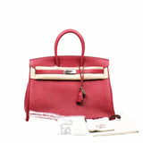 thumbnail birkin 35cm tc Q5 phw M stamp - L'UXE LINK