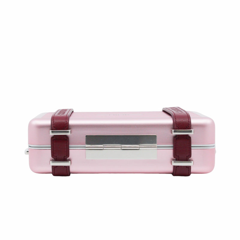 X RIMOWA PERSONAL CLUTCH ALUMINUM PHW - L'UXE LINK