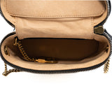 thumbnail marmont vanity case in leather black ghw - L'UXE LINK