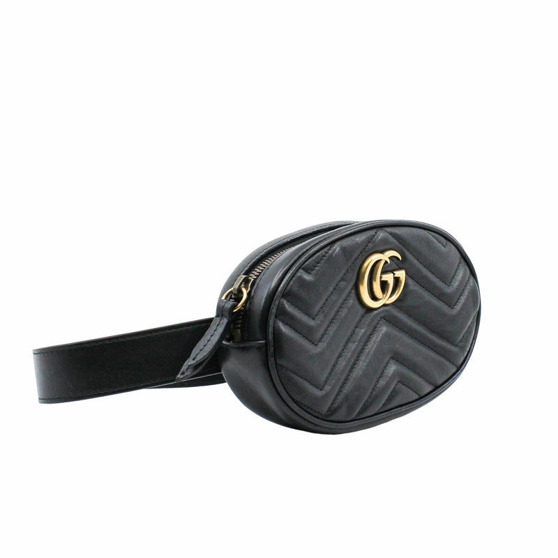 gg belt bag black ghw#75 - L'UXE LINK