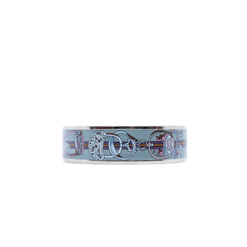 wide gray blue bangle H11110FP0665