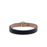 thumbnail black belt #65 26 ghw f circle buckle - L'UXE LINK