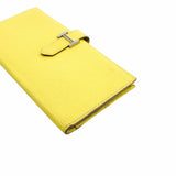 thumbnail bearn  long wallet lemon yellow  phw x stamp - L'UXE LINK