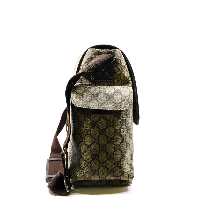 nappy bag monogram fabric - L'UXE LINK