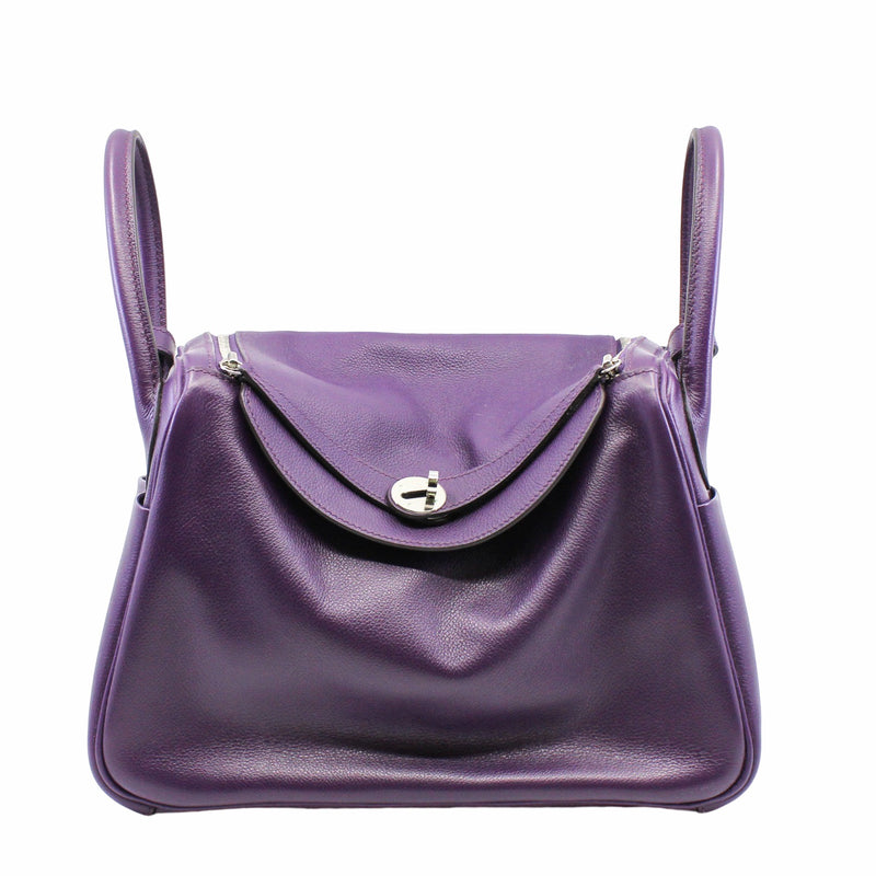 lindy 30 purple ghw P stamp - L'UXE LINK