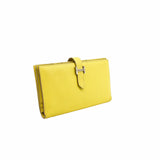 thumbnail bearn  long wallet lemon yellow  phw x stamp - L'UXE LINK