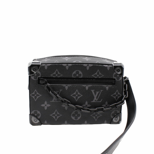 mini trunk black with strap - L'UXE LINK