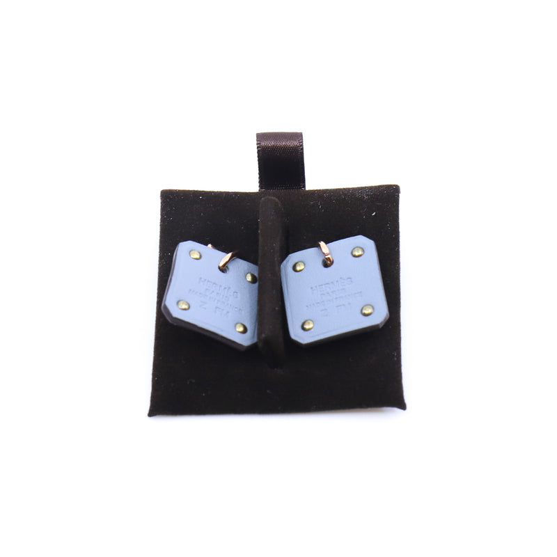 as de coeur earring square heart blue rghw rrp 795