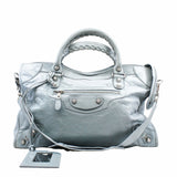 thumbnail CITY HANDBAG LEATHER sky blue - L'UXE LINK