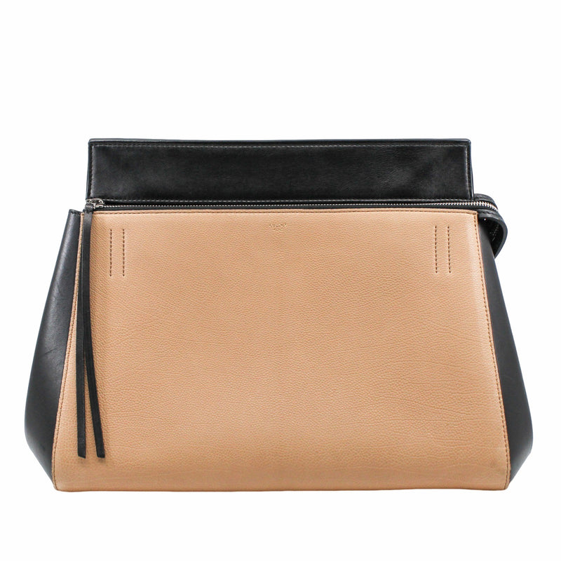 Edge Bag Leather beige phw - L'UXE LINK