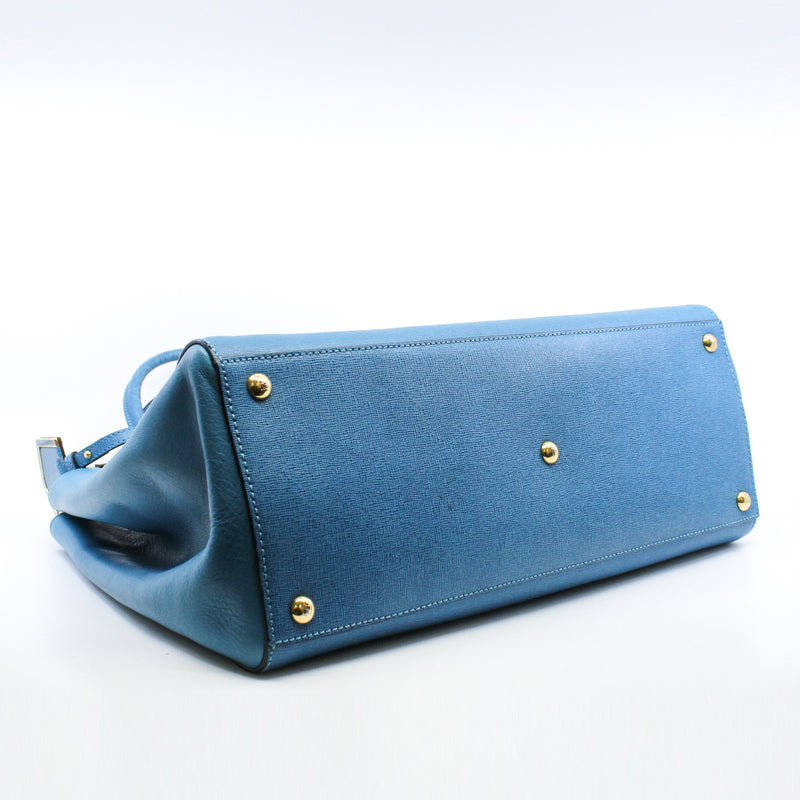 2 jours tote  in lake blue - L'UXE LINK