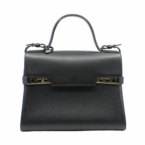 Tempete Top Handle Bag GM Black  GHW - L'UXE LINK