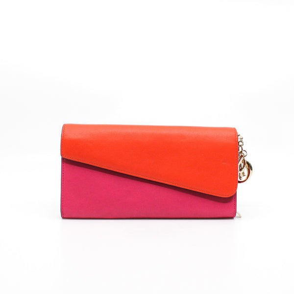 wallet on chain orange red and pink ghw