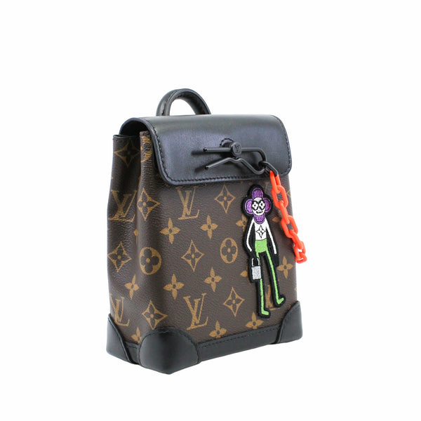 Steamer Bag XS Monogram Canvas with LV Friends Patch - L'UXE LINK